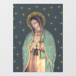 Onze dame van Guadalupe Window Cling Decal