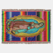 Onze dame van Guadalupe zarape 205 Deken (Voorkant)