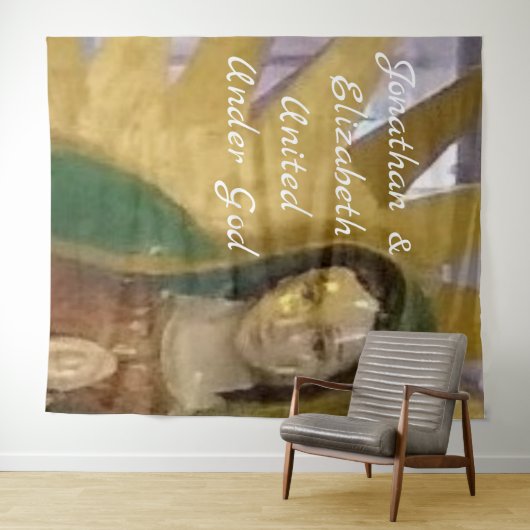 Onze dame van Guadeloupe,  tapijt Wandkleed (In Situ (horizontaal))