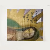 Onze dame van Guadeloupe Wandkleed (Voorkant (horizontaal))