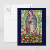 Onze dame van Guadelupe Briefkaart (Voorkant / Achterkant)