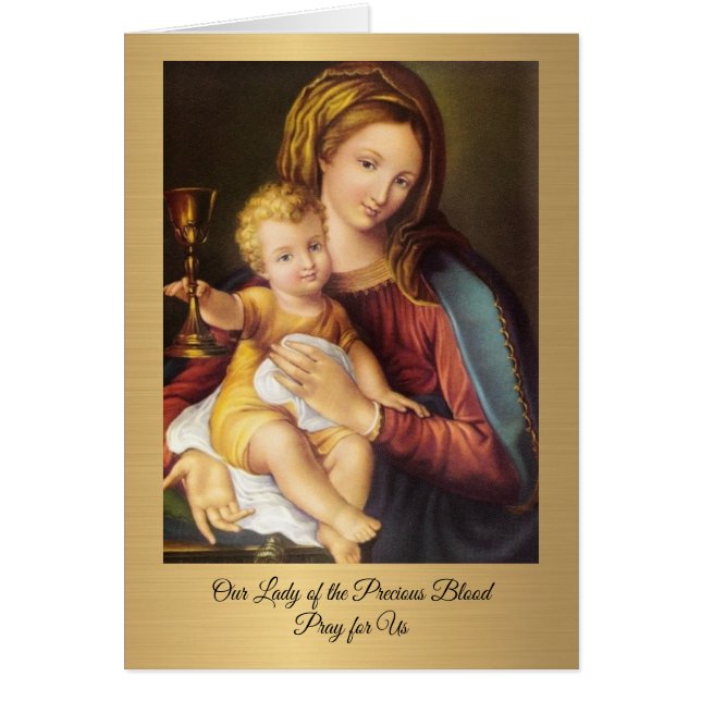 Onze dame van het edele bloed van Jezus (Voorkant)