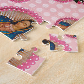 Onze dame van het Notitieboek van Guadalupe Roses Legpuzzel (Zijkant)