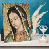 Onze dame van het portret van Guadalupe Fotoplaat (Zijkant)
