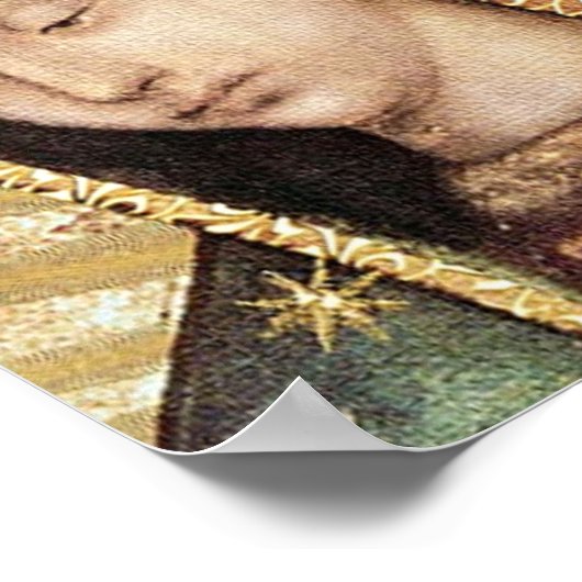 Onze dame van het portret van Guadalupe Poster (Hoek)