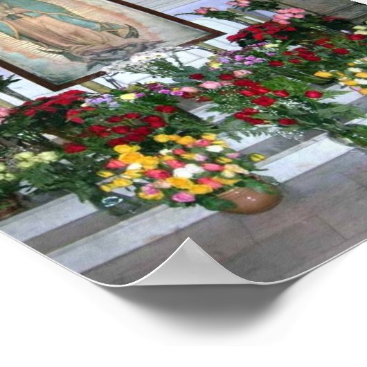 Onze dame van het Poster van Guadalupe (Hoek)