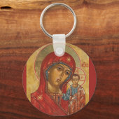 Onze dame van Kazan Sleutelhanger (Voorkant)