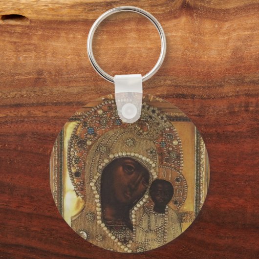 Onze dame van Kazan Sleutelhanger (Voorkant)