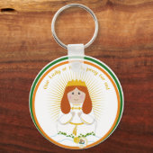 Onze dame van Knock Medal Sleutelhanger (Voorkant)