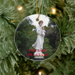 Onze dame van La Vang kerstversiering Keramisch Ornament