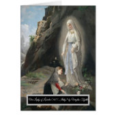 Onze dame van Lourdes (Voorkant)