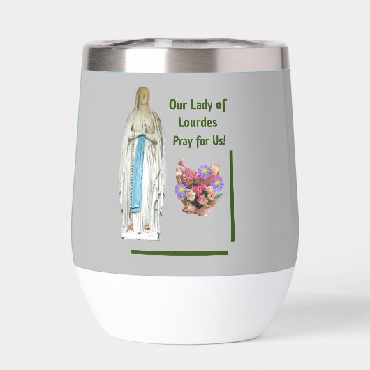 Onze dame van Lourdes (Achterkant)