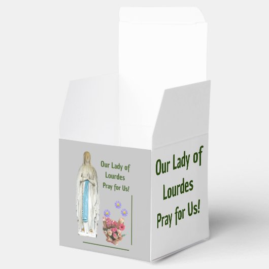 Onze dame van Lourdes Bedankdoosjes (Geopend)