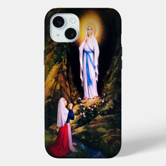 Onze dame van Lourdes Case-Mate iPhone Case (Achterkant)