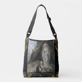 Onze dame van Lourdes Crossbody Tas