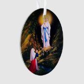 Onze dame van Lourdes door Litany Lane Ornament (voorkant)