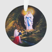Onze dame van Lourdes door Litany Lane Ornament (voorkant)