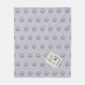 Onze dame van Lourdes Fleece Deken (Voorkant)