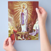 Onze dame van Lourdes Flyer (Hand)