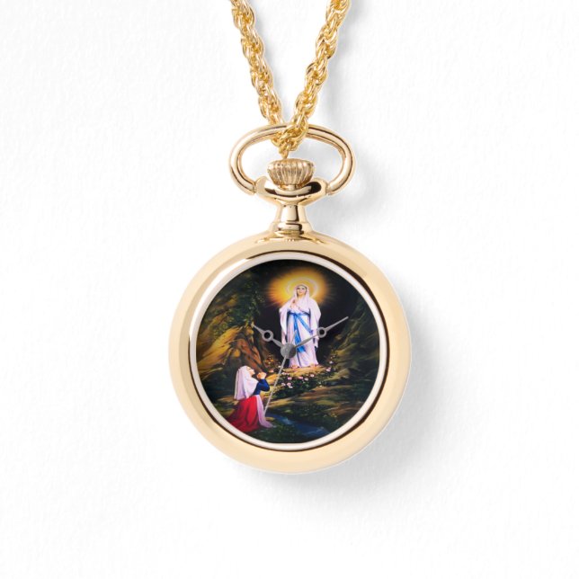 Onze dame van Lourdes Horloge (Voorkant)