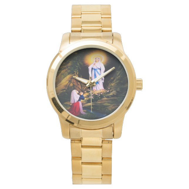 Onze dame van Lourdes Horloge (Voorkant)