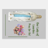 Onze dame van Lourdes Inpakpapier Vel (Voorkant 3)