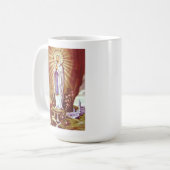 Onze dame van Lourdes Koffiemok (Voorkant links)