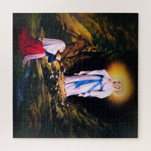 Onze dame van Lourdes Legpuzzel (Horizontaal)