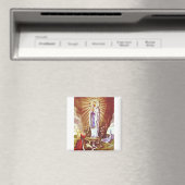 Onze dame van Lourdes Magneet (Insitu (Vaatwasser))