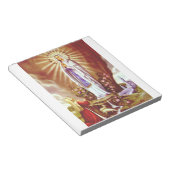 Onze dame van Lourdes Notitieblok (Schuin)