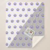 Onze dame van Lourdes Sherpa Deken (Voorkant)