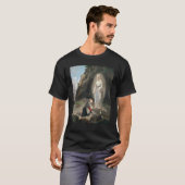 Onze dame van Lourdes St Bernadette fascineert Mar T-shirt (Voorkant volledig)