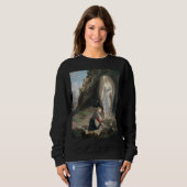 Onze dame van Lourdes St Bernadette fascineert Mar Trui (Voorkant volledig)
