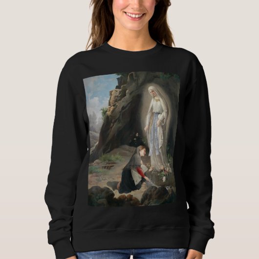 Onze dame van Lourdes St Bernadette fascineert Mar Trui (Voorkant)