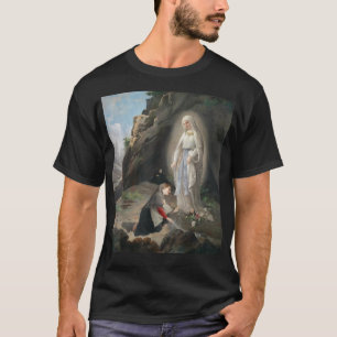 Onze dame van Lourdes St Bernadette haalt Mary T-shirt