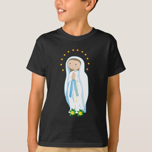 Onze dame van Lourdes T-shirt (Voorkant)