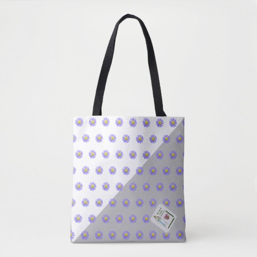 Onze dame van Lourdes Tote Bag (Voorkant)