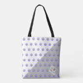 Onze dame van Lourdes Tote Bag (Achterkant)