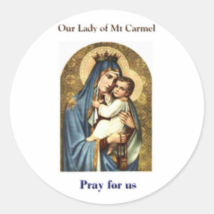 Onze dame van Mt Carmel Stickers