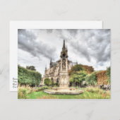 Onze dame van Parijs Notre Dame de Paris Briefkaart (Voorkant / Achterkant)