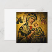 Onze Dame van Perpetual Help (Voorkant / Achterkant)