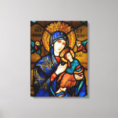 Onze Dame van Perpetual Help Canvas Afdruk (Voorkant)