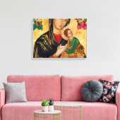 Onze Dame van Perpetual Help Canvas Afdruk (Insitu (Woonkamer))
