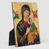 Onze Dame van Perpetual Help Fotoplaat (Zijkant)