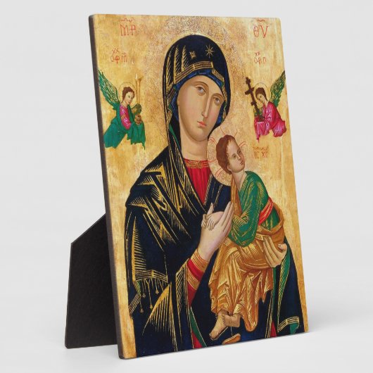 Onze Dame van Perpetual Help Fotoplaat (Zijkant)