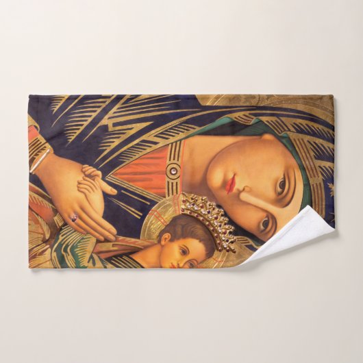 Onze Dame van Perpetual Help Handdoek (Handdoek)