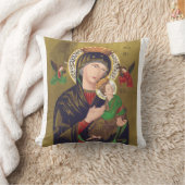 Onze Dame van Perpetual Help Kussen (Deken)