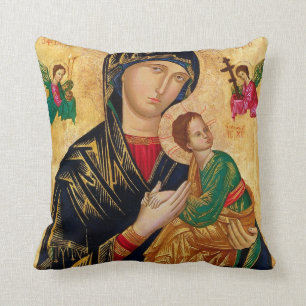 Onze Dame van Perpetual Help Kussen
