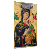 Onze Dame van Perpetual help Maagd Mary Icon Rusla Klembord (Rechts)