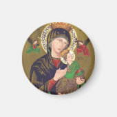 Onze Dame van Perpetual Help Magneet (Voorkant)